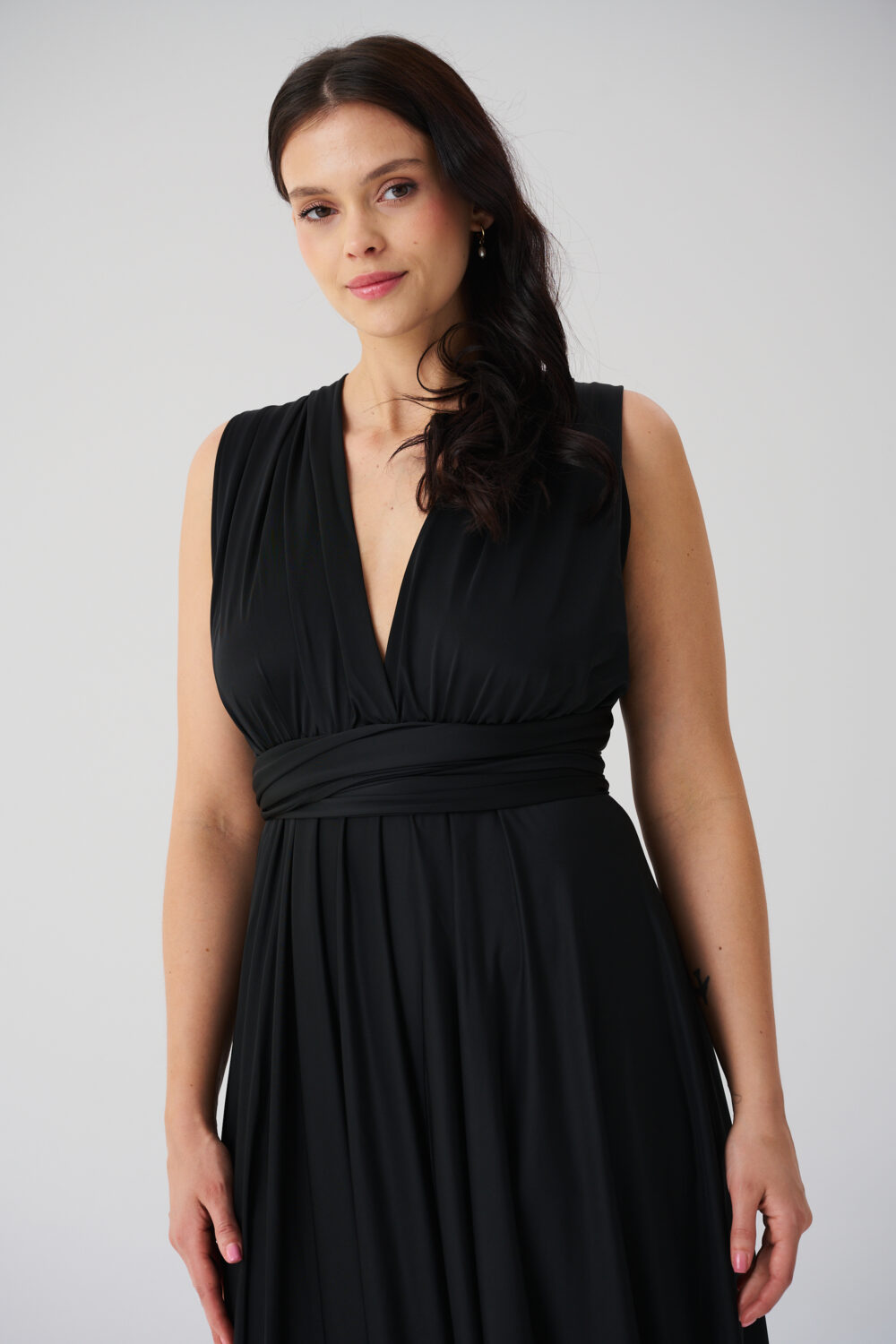BLACK MULTIWAY DRESS - Image 3