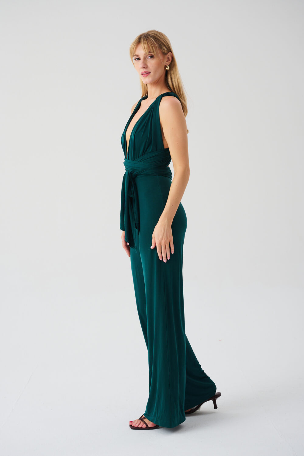 MULTIWAY JUMPSUIT BOTTLED GREEN - Image 3