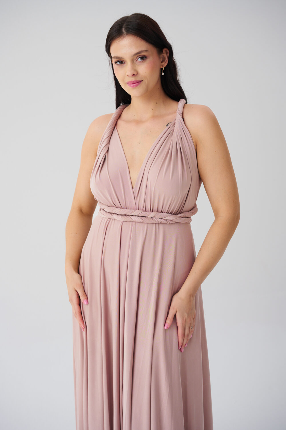MULTIWAY DRESS ANTIQUE PINK - Image 4