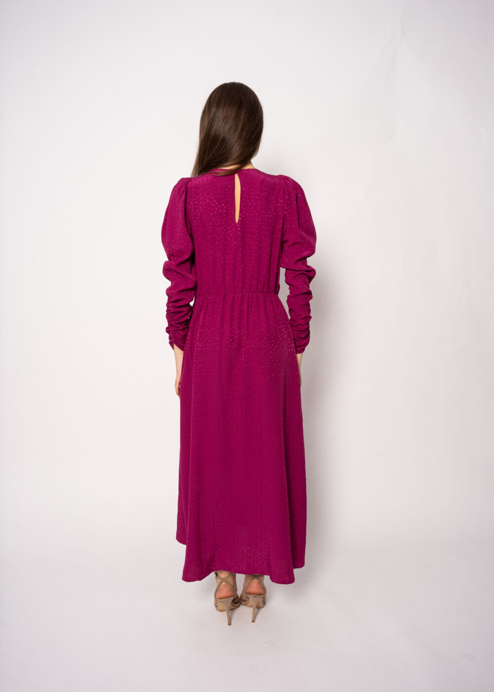VALERIA DRESS MAGENTA - Image 4