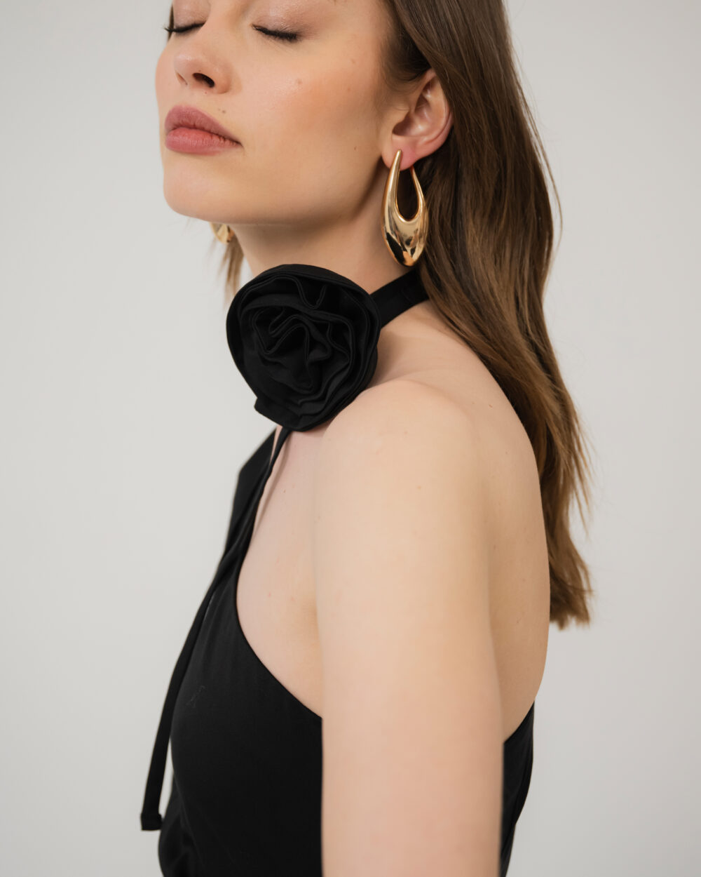 CHOKER ROSE BLACK - Image 3