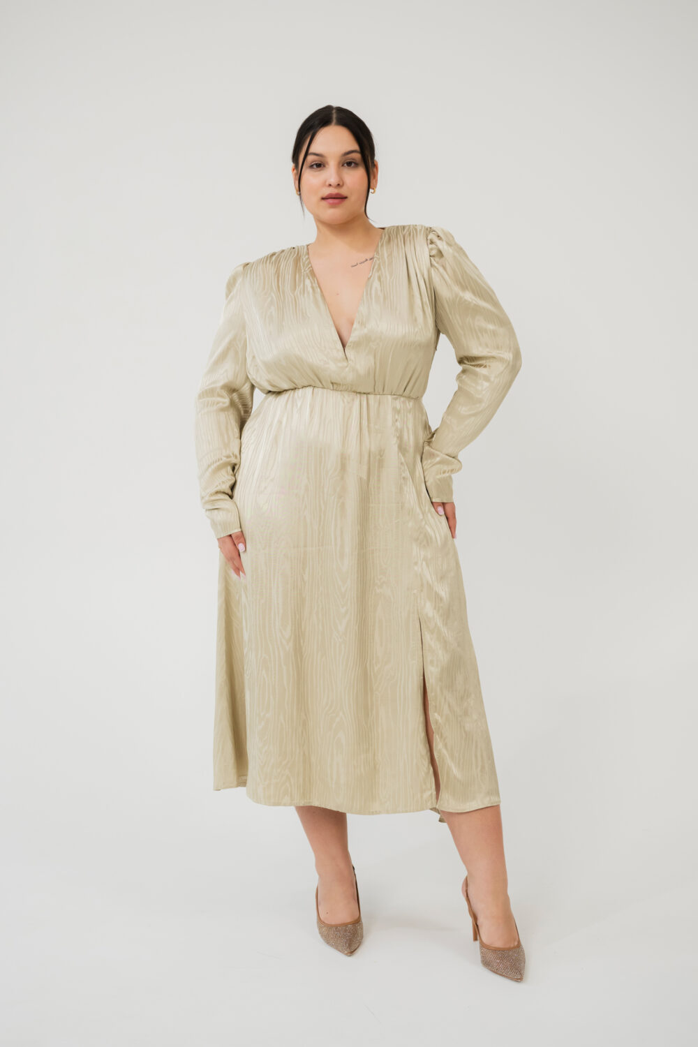 KRISTEN GOLD DRESS - Image 5