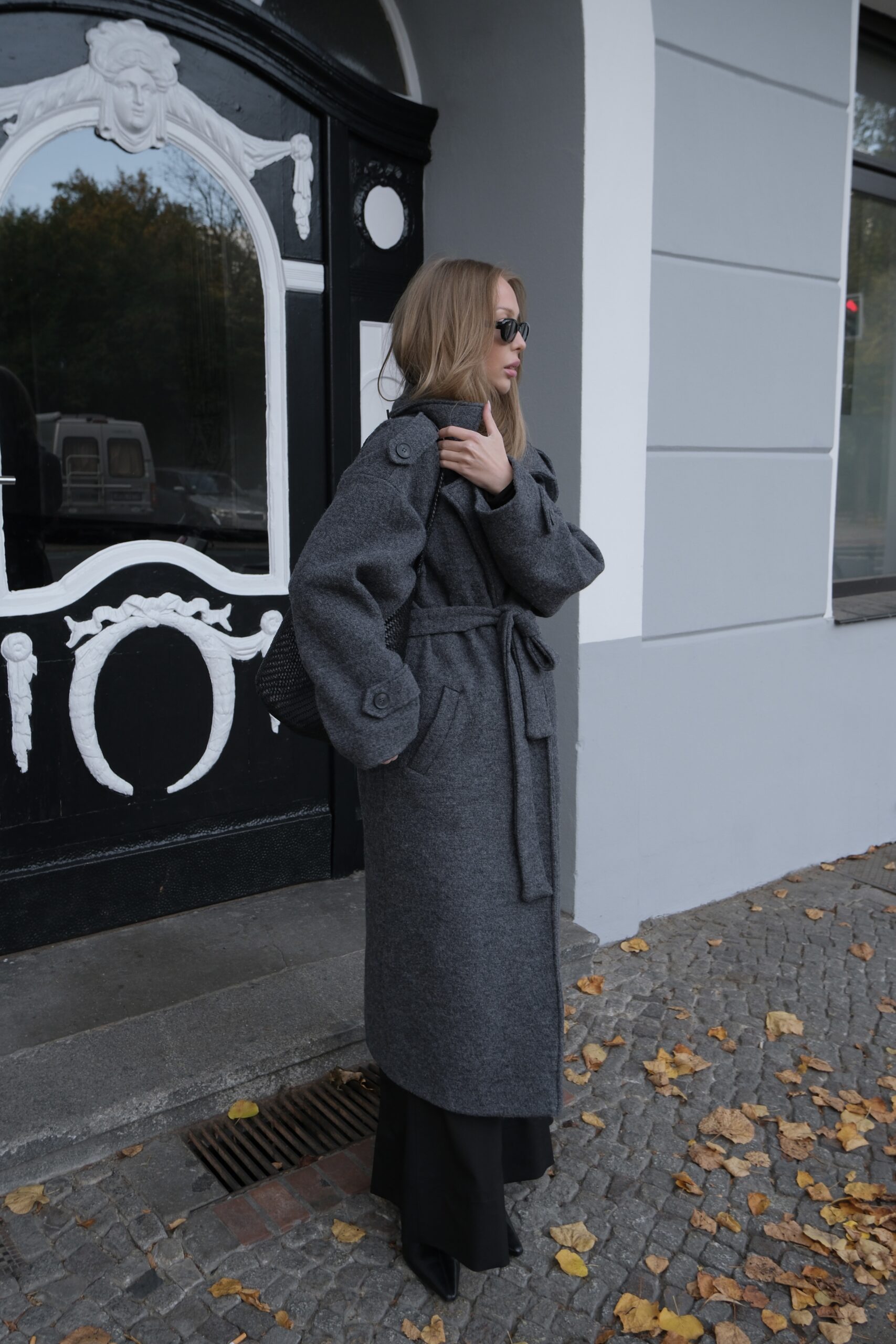 WEŁNIANY PŁASZCZ SIMONE - obrazek 6